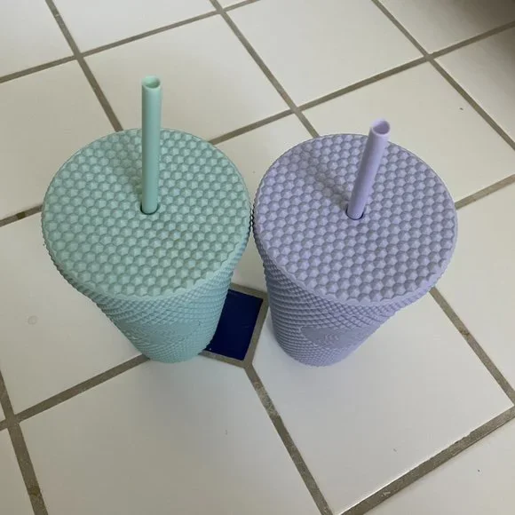 NWT Starbucks Grande Mint & Lilac Bling Cold Cup - Picture 4 of 6